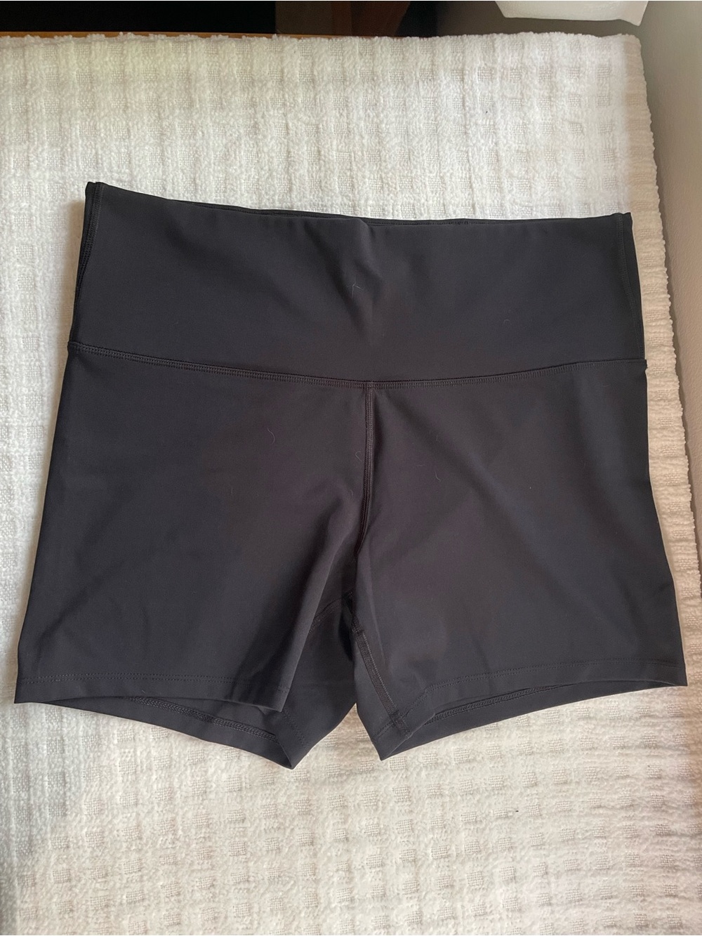 all in motion Black High-Rise Bike Shorts